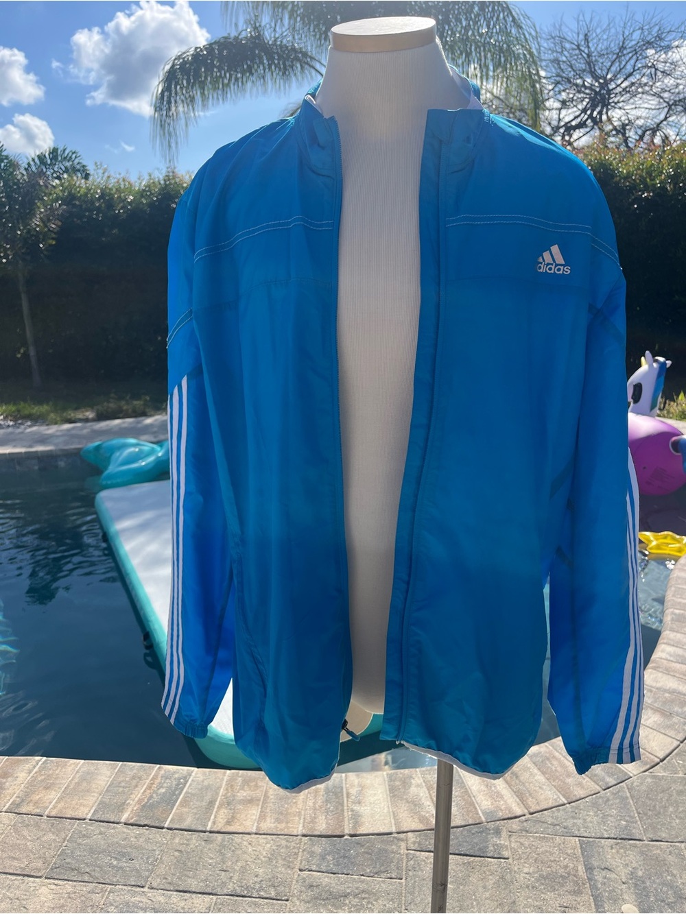 Adidas Men’s Blue Track Jacket - Picture 9 of 10